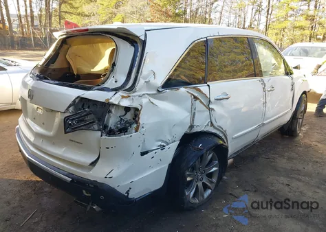 2012 Acura Mdx Advance Package from USA, damaged, VIN 2HNYD2H87CH524088